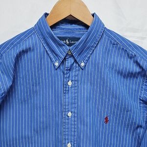 Ralph Lauren Royal Blue Striped Shirt